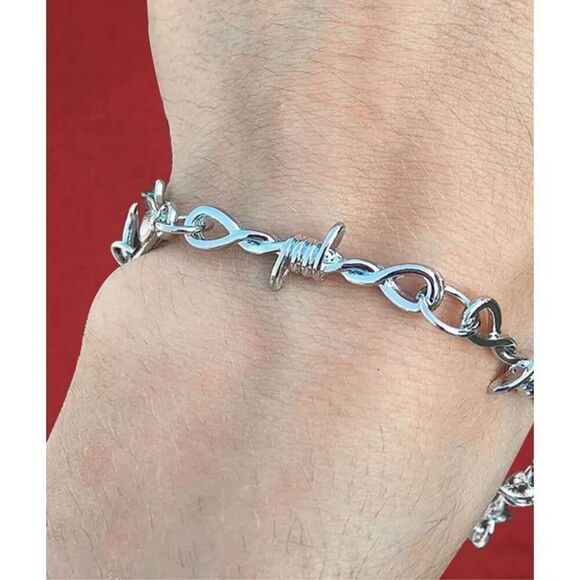 Barbed Wire Bracelet - Picture 3 of 6